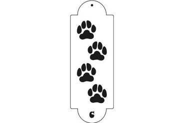 Stencil - Paws